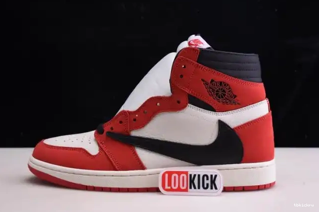 TBkick TRAVIS OG JORDAN 1 HIGH 100(RED) SCOTT CD4487 - RETRO AIR X 0502
